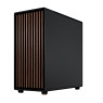 Fractal Design North XL ATX mATX Full Tower PC Case - Charcoal Black Chassis with Walnut Front and Dark Tinted TG Side Panel - FD-C-NOR1X-02